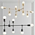 Sleek Illumination: Modern Light Fixtures 3D model small image 1