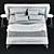 Luxurious Lennox Bed: Ultimate Comfort & Style 3D model small image 3