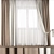 Exquisite Curtain Model: High Detail & Multiple Formats 3D model small image 1