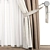 Exquisite Curtain Model: High Detail & Multiple Formats 3D model small image 2