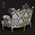 Elegant Varie Sofa: Classic Design 3D model small image 2