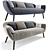 Elegant Poliform Mad Sofa 3D model small image 1