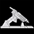 Title: Versatile Glue Gun Kit 3D model small image 3