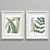 Vintage Botanical Art Prints 3D model small image 1