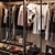 Poliform Wardrobe: Stylish and Spacious 3D model small image 2