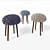 Woven Seat Chair 3D model small image 1