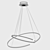 Modern Metal Pendant Lamp 3D model small image 2