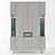 Bravos Collection Cupboard | 1350mm x 1950mm x 450mm 3D model small image 3