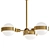 Elegant Trio Chandelier by Robert Abbey 3D model small image 1