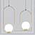 Elegant B.LUX Pendant Light 3D model small image 1