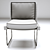 Luxury De Sede Chair: Robert Haussmann Design 3D model small image 3