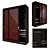 Sleek Sliding Wardrobe SKM-80 (7) 3D model small image 1