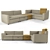 Sophisticated Euforia C015 Sofa 3D model small image 1