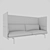 Refined Highback Seating 3D model small image 3