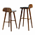 Sleek Sede Bar & Counter Stool 3D model small image 2