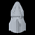 Revolutionary SpaceX Crew Dragon 3D model small image 3