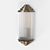 Petitot Wall Light: Antique Brass, 1x60W E14 3D model small image 1