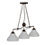 Modern MW-Light Tetro Ceiling Lamp 3D model small image 2