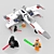 Starfighter: X-Wing Battle - LEGO Star Wars 3D model small image 1