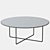 Pearl Perfection: Cattelan Italia Vinyl Side Table 3D model small image 3