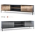 Modern Wenge Media Console | Rigby 80.5 3D model small image 1