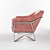 Luxurious Pink Velvet Armchair: Richmond Interiors Aurelia 3D model small image 2