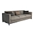 Elegant Reversi Sofa by Molteni 3D model small image 1