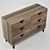 Contemporary 6-drawer Dresser by Carson Carrington 3D model small image 3