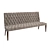 Elegant Damas Bench Collection 3D model small image 1