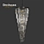 Divinare Charlotte Crystal Chandelier 3D model small image 1