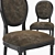 French Style Dining Chair 3D model small image 2