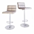 BCR 201 Bar Stool - Cappuccino 3D model small image 1