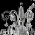 Venetian Elegance: Barovier & Toso "Venezia 1295 3D model small image 2