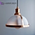 Lumina Deco Brico Bronze Pendant 3D model small image 1