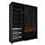 Sleek Wardrobe with PS10 Cinetto System 3D model small image 2