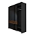 Sleek Wardrobe with PS10 Cinetto System 3D model small image 3