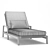 RH Outdoor Mesa Chaise: Ultimate Patio Relaxation 3D model small image 3