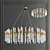 Ethereal Cascade Pendant Light 3D model small image 1