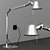 Modern LED Desk Lamp 3D model small image 1