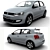 Volkswagen Polo 5dr 2010: High-Detail VRay Model 3D model small image 2
