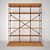 Modern Wooden Bookshelf 3D model small image 1