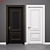 Elegant Interior Door 3D model small image 1