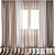 Elegant Curtain Design - Detailed Model 3D model small image 1