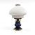Sleek Bronze Table Lamp 3D model small image 1