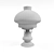 Sleek Bronze Table Lamp 3D model small image 2