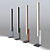 Sleek and Stylish Floor Lamps 3D model small image 1