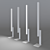 Sleek and Stylish Floor Lamps 3D model small image 3