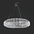 Elegant Astoria Chandelier for Dazzling Ambiance 3D model small image 1