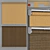 Roller Blinds IKEA Bustoffel: Stylish and Functional 3D model small image 1