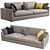 PHOENIX Sofa - Luxurious Comfort in a Stylish Design 3D model small image 1
